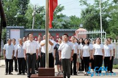 不忘初心:陕州区上断村党建活动日庄严举行