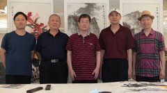 “庆建军95周年‘八一’翰墨谱华章”书画笔会走进悦之府国际退休村